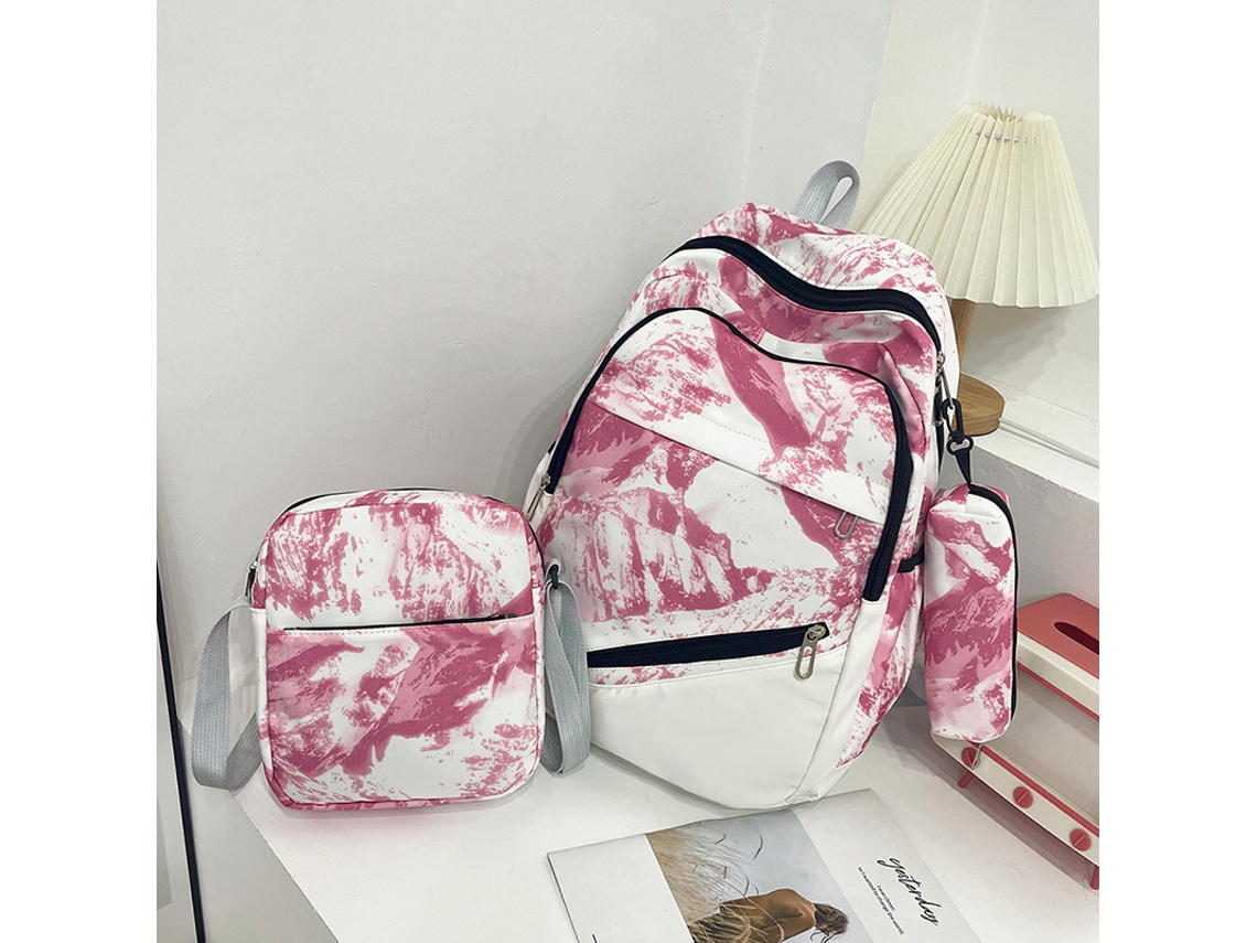 Mochila KOHREE Estudante Bolsa de Lona Bolsa de Computador Bolsa de Viagem