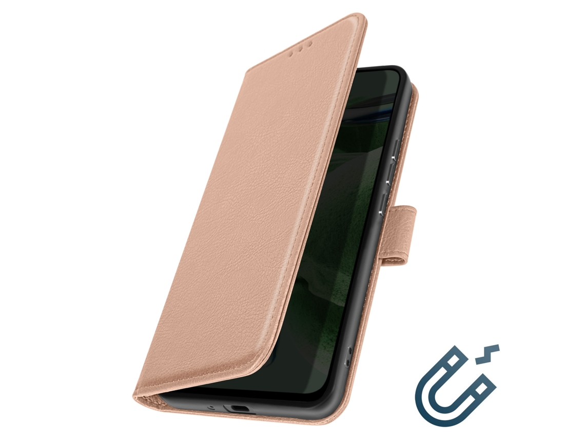 Capa Fólio para iPhone SE AVIZAR Dourado .