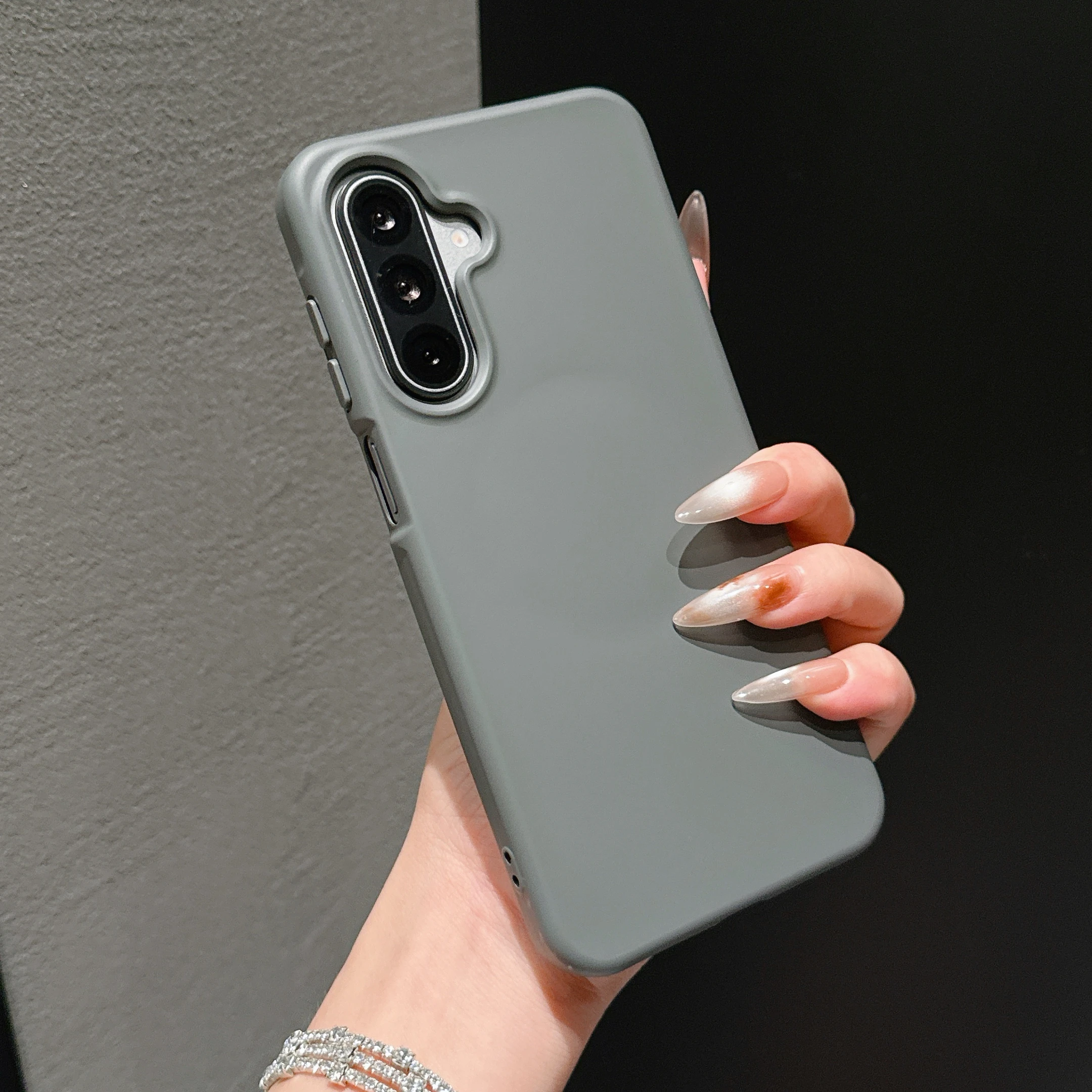 Capa Protetora Magnética De Silicone Líquido (galaxy A36)