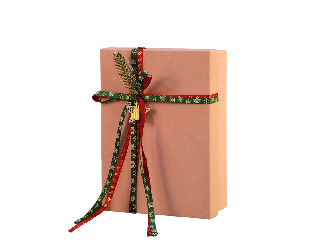 Laxiscreed Caixa De Presente Em Veludo Vermelho 15x15x10cm Para Natal E Ano Novo