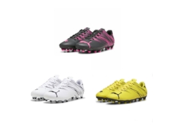 Chuteiras Puma Attalanto Junior Fg/ag Preto/prata Tamanho 30