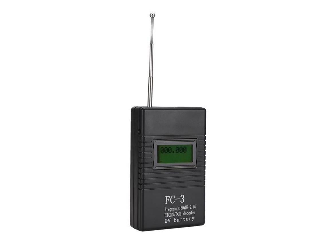 Contador de frequência portátil Wipes 50MHz-2.4G RF Walkie Talkie - aquaforge