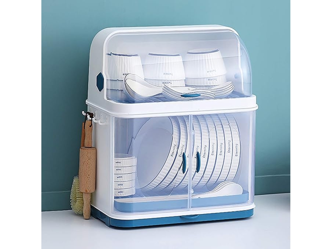 Buy The Compact Pratos Runner, Plastic Set, Louças Com Tampa, Para Organização E Armazenamento Na Cozinha -aquaforge
