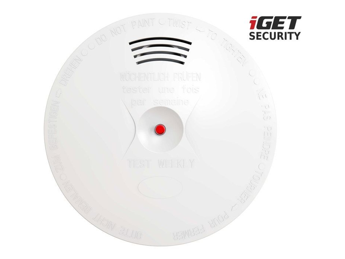 Sensor de fumaça sem fio Security Ep14 para alarme Iget M5 4g Iget