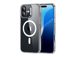 Capa Híbrida Clássica (halolock) Esr Para Iphone 16 Plus (transparente)