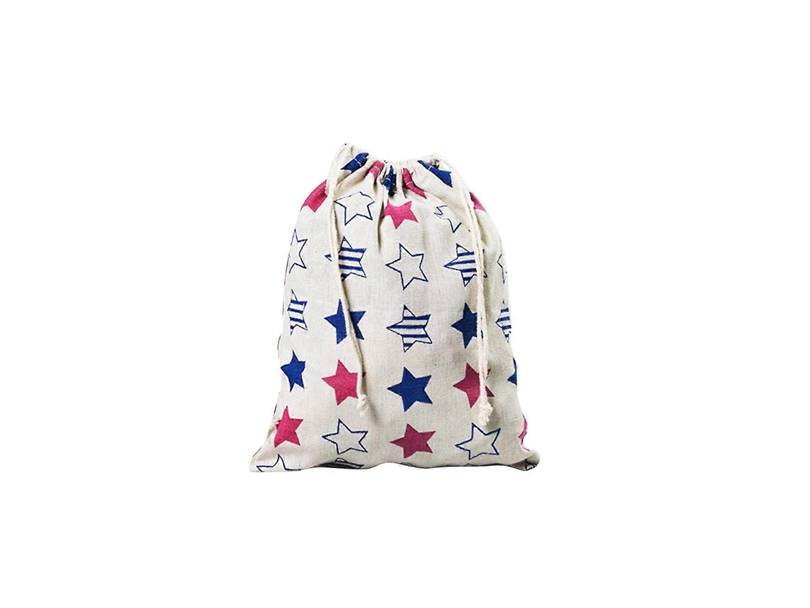 Bolsa De Armazenamento Prática, Decorativa, Em Poliéster Com Cordão, Dobrável E Estampada, Ideal Para Viagens.