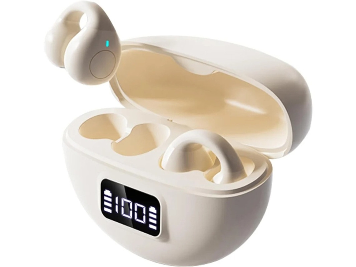 Fone De Ouvido Com Tradução Ai, Clipe De Ouvido Bluetooth Sem Fio Com Tela, Bateria De Longa Duração, Redução De Ruído, Adequado Para Viagen
