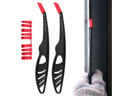 Peças 9 Em 1 Espátula Para Remoção De Silicone,raspador De Cola Para Vidro E Plástico,multifuncional Para Remover Resíduos De Cola Btforus