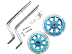Rodinhas de treinamento Harilla 2x para Bicicleta fácil instalação resistente aço pp ajustável