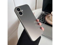 Capa Protetora Rígida Nano-fosca Cinza Para Lente Do Iphone 17 Air