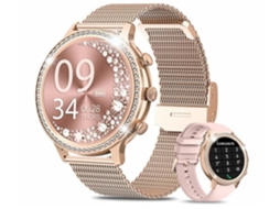 Smartwatch CHRONUS Sw/221115/R26 (Android e IOS - Ouro Rosa)
