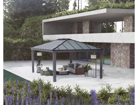 Gazebo CANOPIA Dallas de Aluminio 4.2X6 m