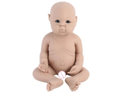 Boneca De Bebê Reborn Em Silicone, Textura Realista, Opções Unissex,47cm Menino Oem (18.5polegada)