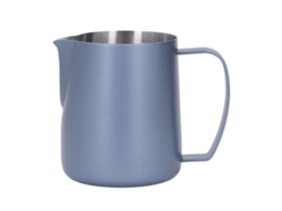 Jarra de Espumar Leite Aço Inox 450ml, Boca em V, Duplo, Espessada | S/MARCA