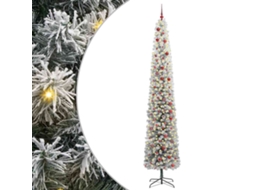 Vidaxl Árvore De Natal Artificial Verde 300 Cm Pvc E Aço E Plástico