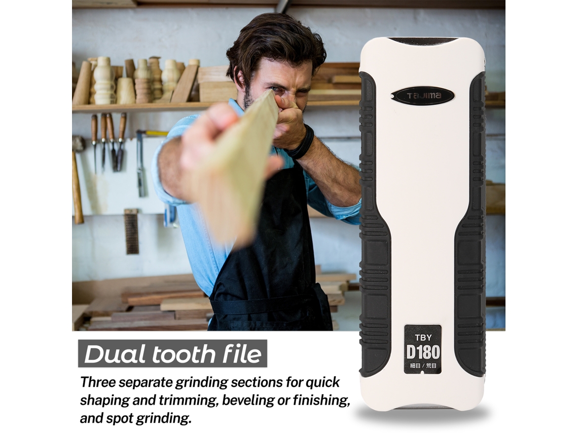 Lima para Placa de Gesso YURU Profissional Portátil com Dentes Duplos para Marcenaria