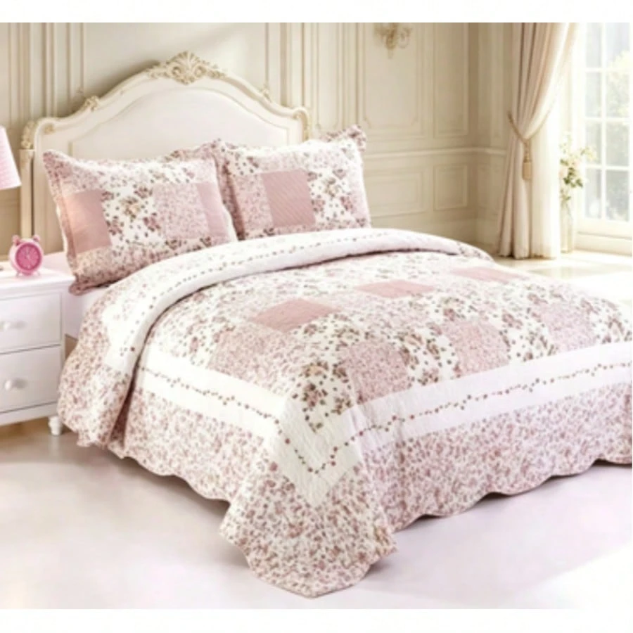 Manta Verão Estampada Confortável para Cama Casal Grande 240x260 Cm