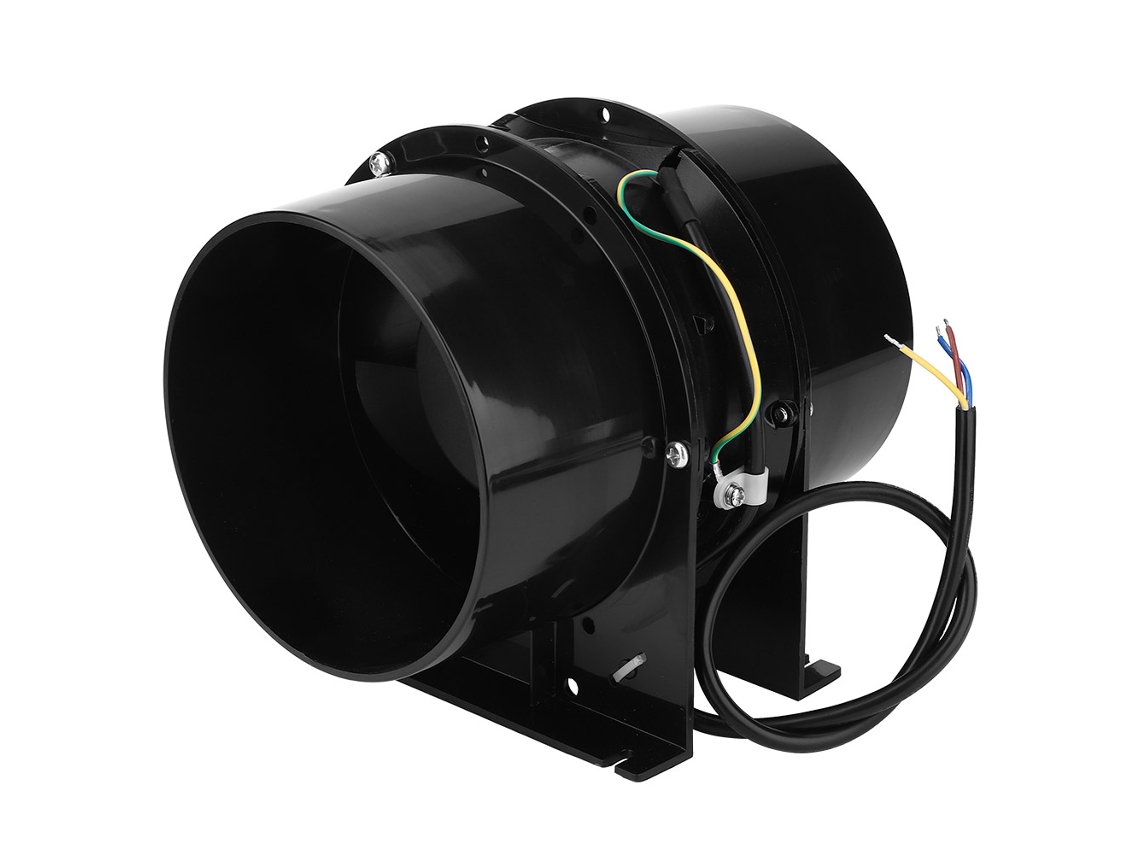 Ventilador inline duto 6 polegadas, 190 CFM, 36W, para loft, hospital, porão, AC S/MARCA