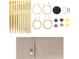 Conjunto De Ganchos Com Cabos Removíveis, De Metal, Bolsa De Armazenamento E Acessórios Intercambiáveis