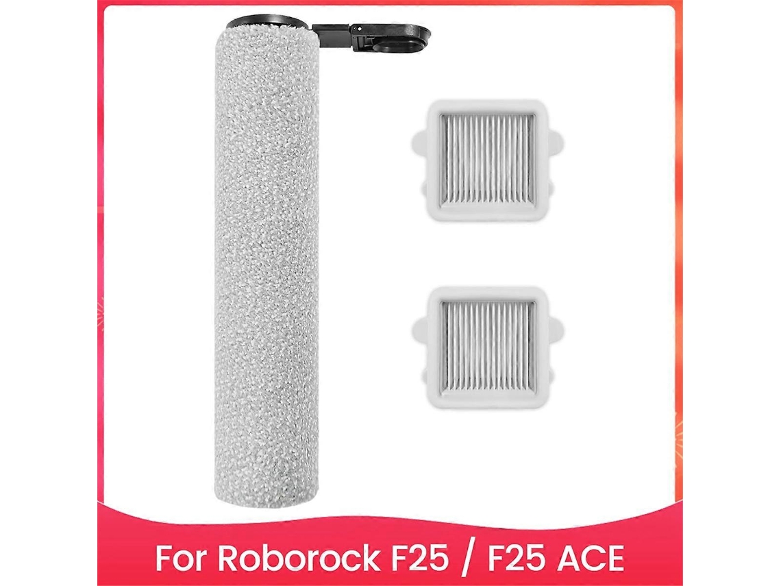 Kit De Acessórios De Reposição Para Aspirador De Pó Robô F25/f25 Úmido/seco, Peças, Escova De Rolo Principal Hepa Brilvibera