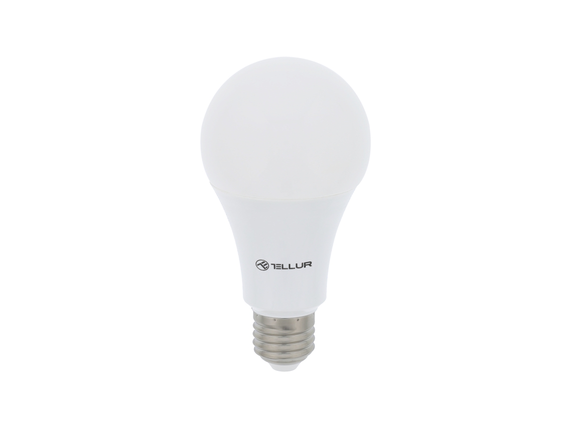 Lâmpada Inteligente Tellur Wifi E27 10 W Branco/Quente Dimmer