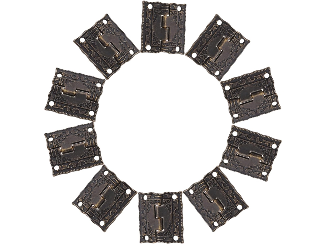 Vintage Zerodeko (10 Peças) Para Porta De Armário Caixa Joias, Caixas.