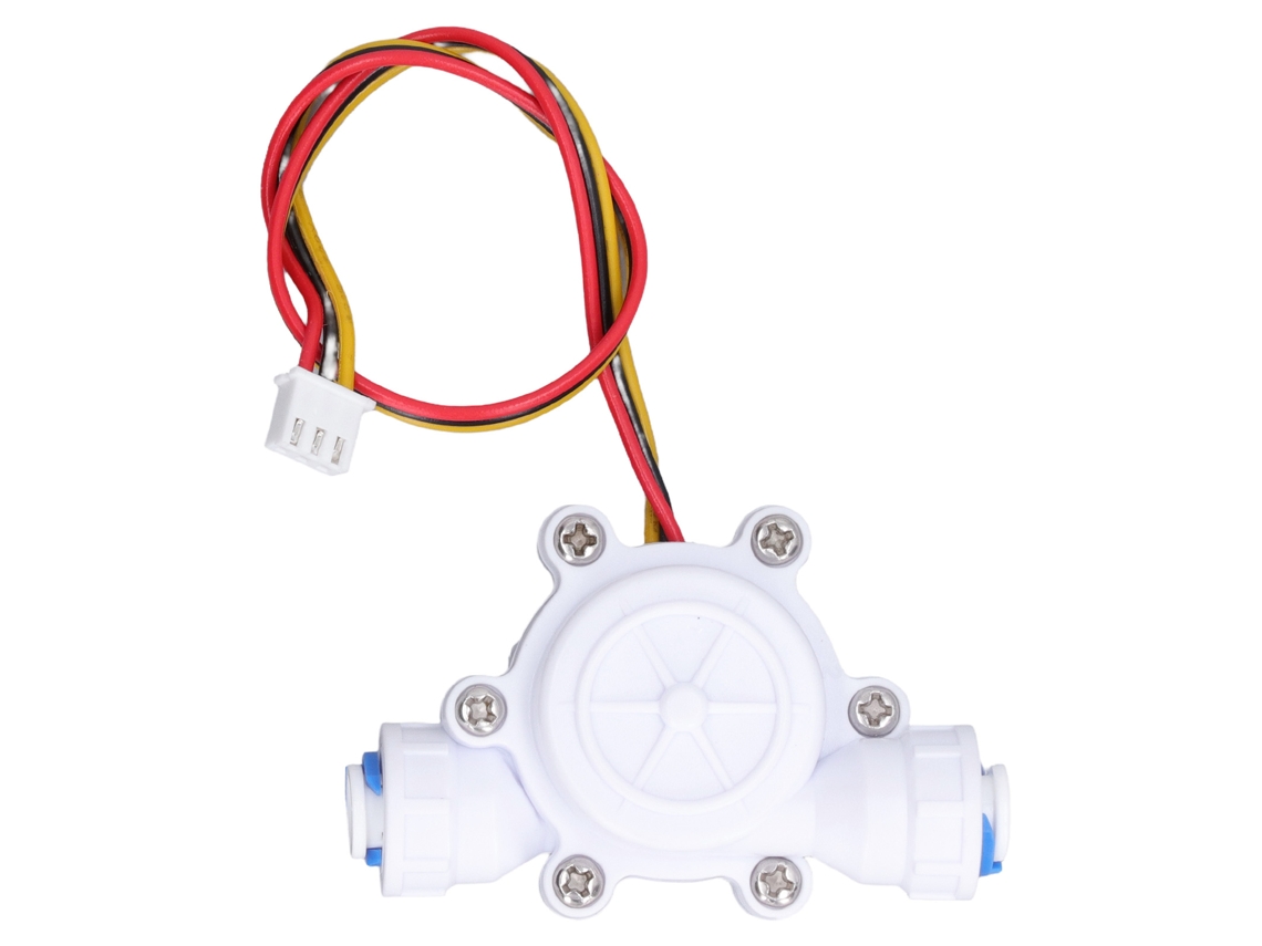Sensor de fluxo de água para dispensador de corredor