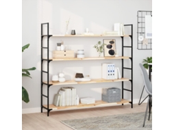 Vidaxl Prateleira Flutuante 2pcs 140x30x2cm Acácia Maciça Não Tratada