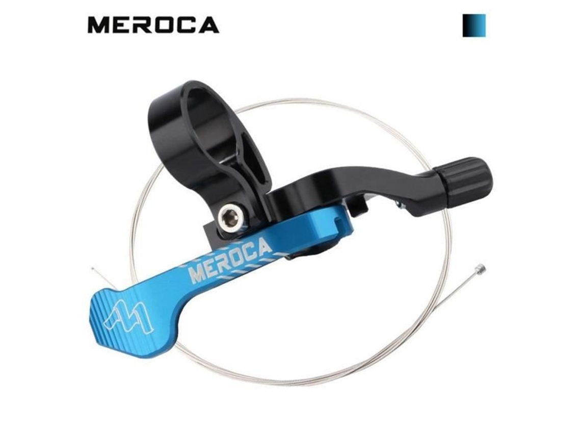 Acessório de Bicicleta Controlador de Fio de Bicicleta Ajustável Metal Mecânico Conta-Gotas Assento Conta-Gotas Mtb-Tipo Azul