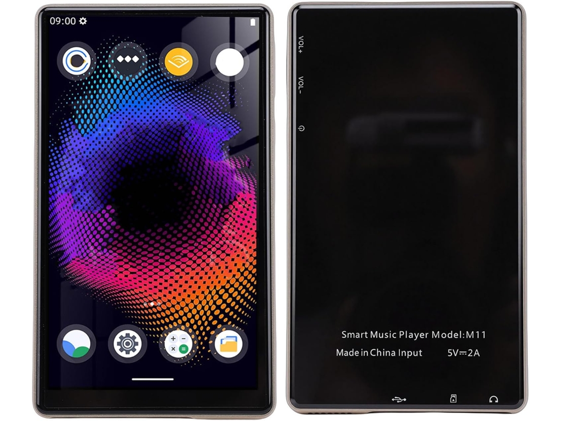 Leitor De Mp3 5 Polegadas Com Bluetooth 5.0, Wi-fi, 128 Gb,