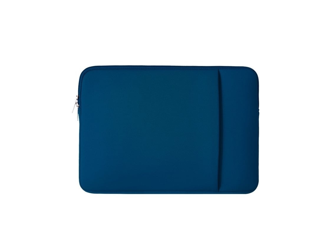 Lurelia Bolsa Para Portátil De 15,6 Polegadas Caso Capa Protetora Soft Com Zíper Acolchoado Transporte Computador Azul Marinho