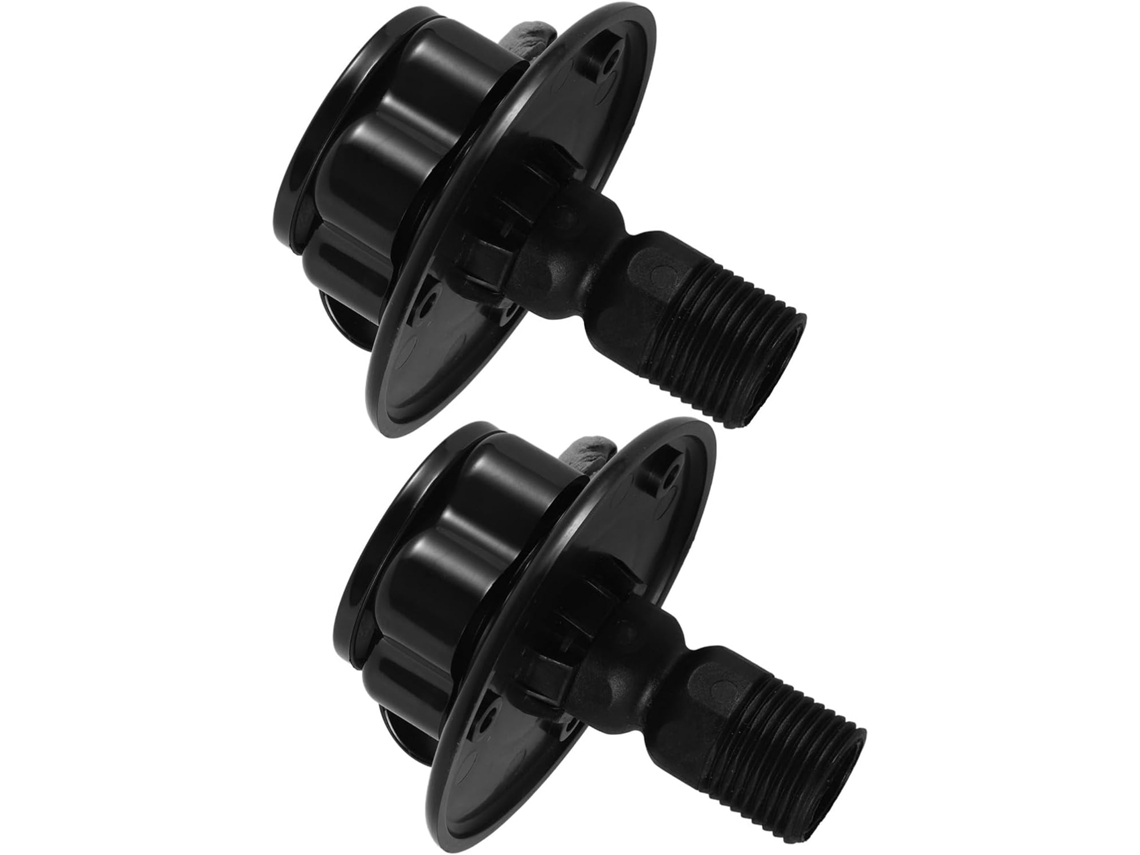 Kit de entrada de água para camping com 2 peças - Válvula antirretorno de plástico resistente