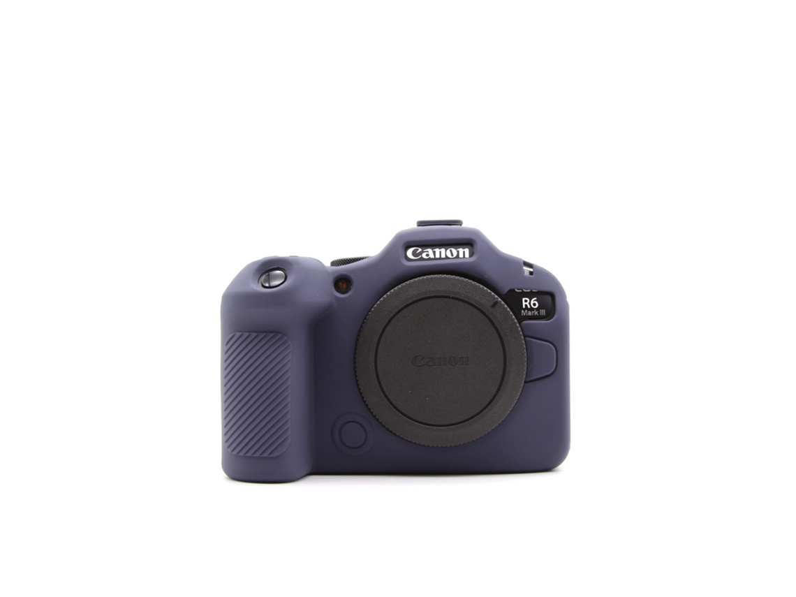 Capa para Canon Eos R6 Mark Iii Acessórios de Silicone para Câmera CUICH (azul Escuro)