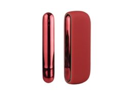 Capa Para Iqos Iluma Modelo De Abertura Lateral Adicionar Painéis Laterais 13x9.5x3cm Silicone Vermelho Escuro Fwinl