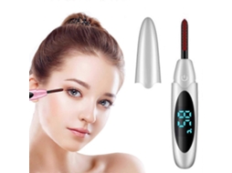Curvador De Cílios Aquecido Portátil Com Escova De Limpeza Everley891