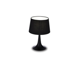 London Tl1 Pequeno Preto 110554, Abajur, Ideal Lux