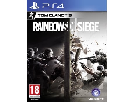 Jogo PS4 Tom Clancy's Rainbow Six Siege