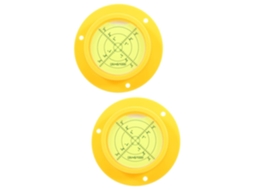 Ferramenta Portátil De Nivelamento De Bolha De 2 Peças Com Base Para Geladeira/rv