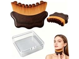 Escova De Massagem Contorno Facial Linfática, Multiuso Para Olhos E Pescoço Czhhmart
