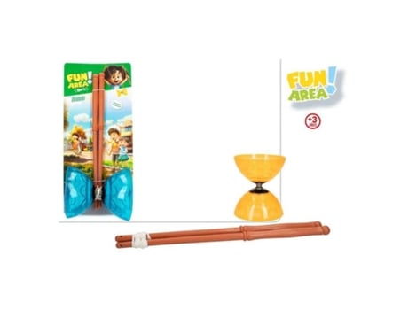 Diabolo Fun Area! D13cm Aire Libre Juguete 47687 Color Baby Colorbabyp25