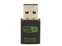 Adaptador Sem Fio Usb Bluetooth 5.0 Dongle Wifi De Banda Dupla 5g Para Windows Xp 7 8 10