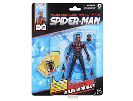 Marvel Legends Spider Man Miles Morales Ultimate Figura 15cm Hasbro