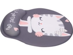 Mousepad Com Apoio De Pulso Em Silicone Antiderrapante