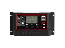 Controlador de Carga Solar 12v 24v 50a com Display Lcd e Saída Usb 5v Photovoltaico