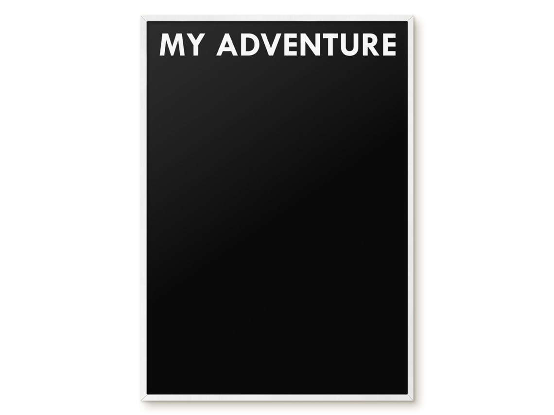 Magnetic Board For Wall My Adventure For The Bedroom Espelharte (70x100 Cm)