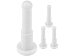 Conjunto De 4 Pinos Plástico Para Fixação Queixo Em Optometria, Acessórios Portáteis E Design Versátil Para Equipamentos