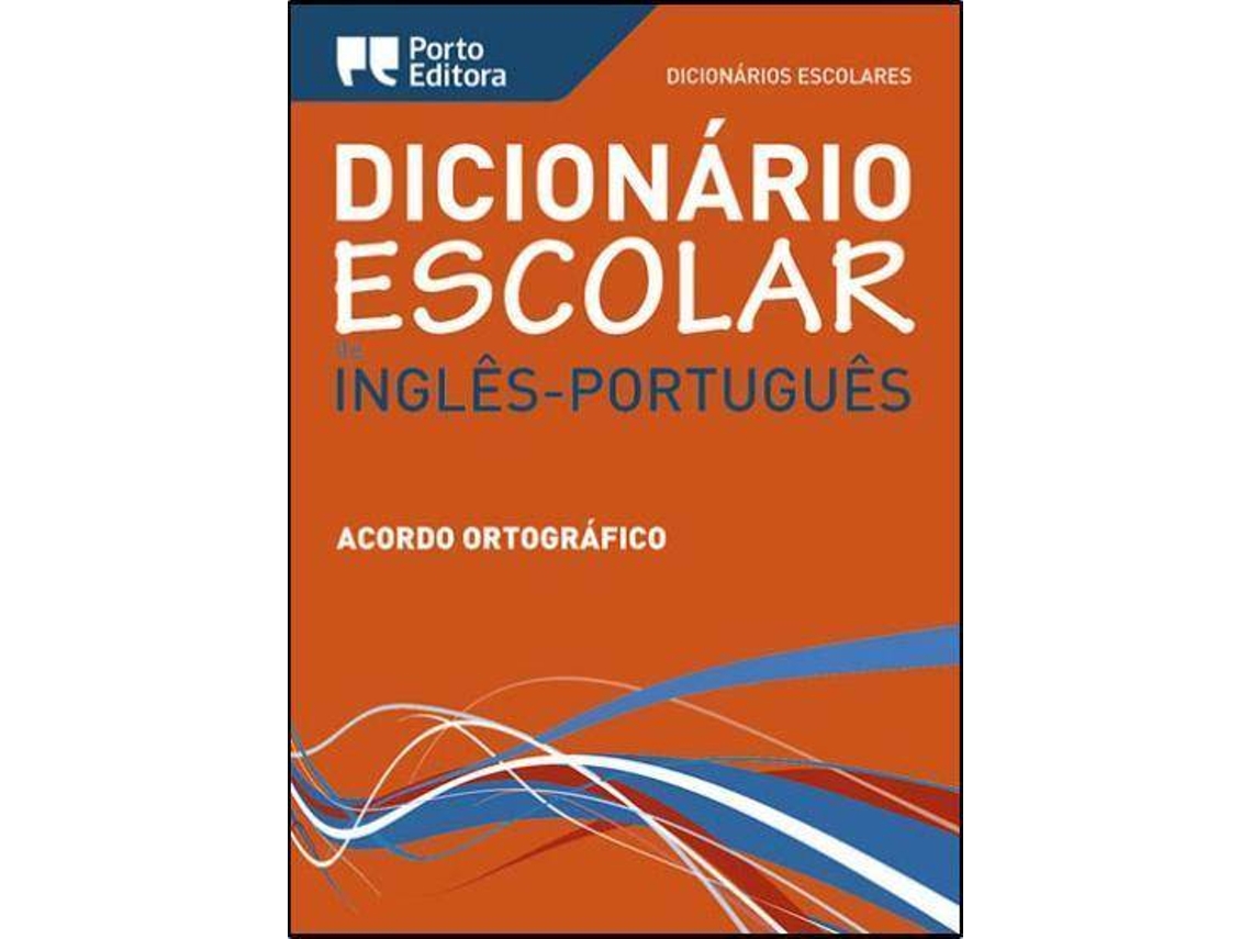 Livro Dicionário Escolar de Inglês-Português (Português)