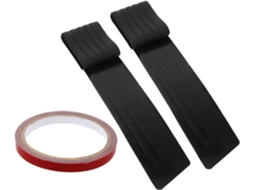 Conjunto de 2 peças de protetores de para-choque traseiro, acabamento "Drunk Finishes".