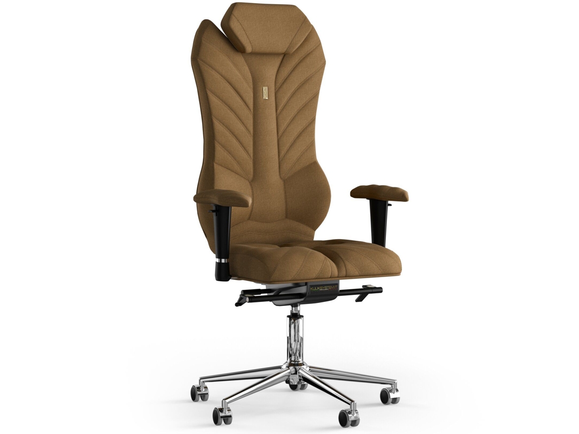 Cadeira de Escritório Ergonómica KULIK Monarch Fabric (Azur - Bronze -130x50x50cm)