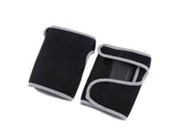 Manopla Esportiva Palm Wrap Apoio Para Mão E Manopla Levantamento De Peso Proteção Cinza E Preto R